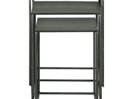 Vestal - 3 Piece Rectangular Nesting Table Set - Gray
