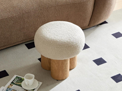 Versatile Mushroom Stool With Cushion