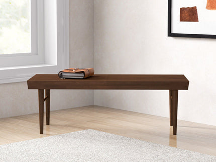 Mia - Bench - Dark Brown