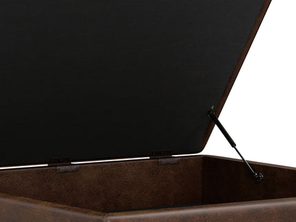 Owen - Multifunctional Square Coffee Table Storage Ottoman