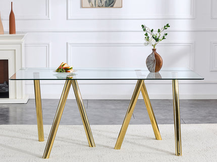 Dining Table With Transparent Surface