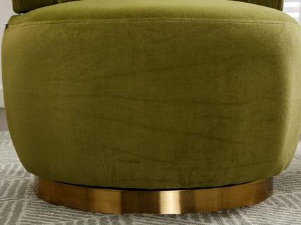 360 Degree Swivel Cuddle Barrel Accent Sofa Chair