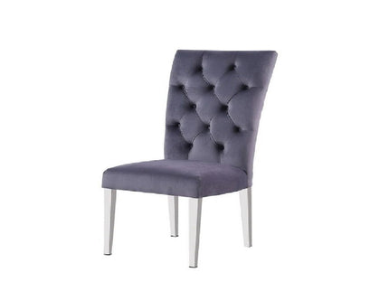 Modern Upholstered Tufted Dining Chair (Set of 2)