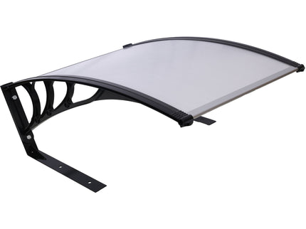 Weather Resistant Polycarbonate Canopy Outdoor Shade Cover For Robotic Lawn Mowers - Black
