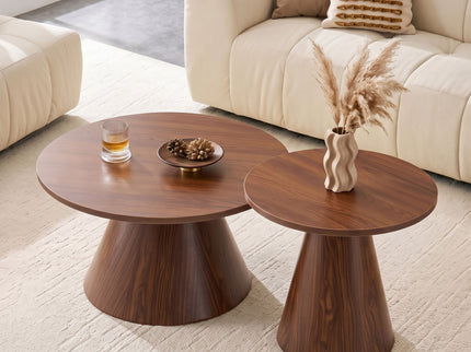 Modern Nesting Coffee Table Set For Living Room
