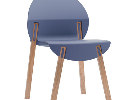 4 Piece Set Of Single Chairs With Long Table