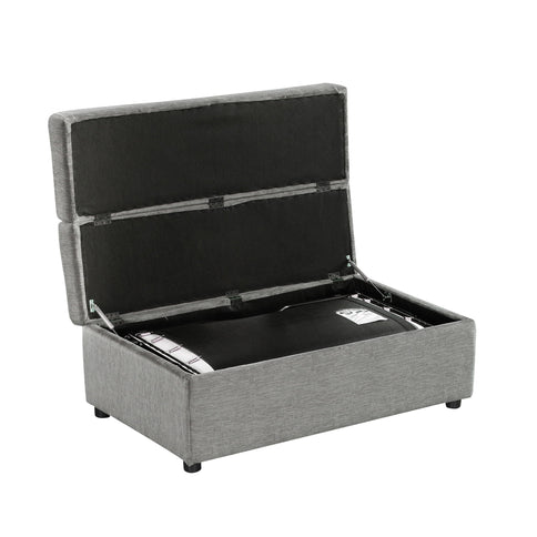 Twin Size Folding Ottoman Sleeper Bed With Mattress Convertible Guest Bed