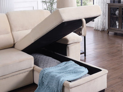 Kipling - Reversible Sleeper Sectional Sofa Chaise