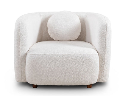 Japandi Style Accent Square Chair
