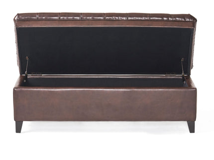Juliana - Storage Ottoman With Birch Legs
