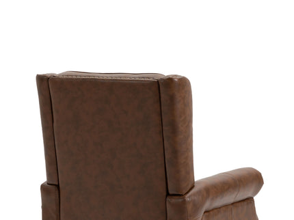 Modern Accent Armchair With Sturdy Wood Legs