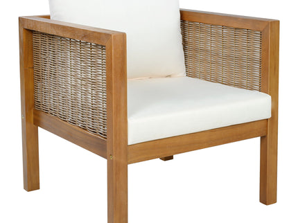 Patio Set Outdoor With Coffee Table And Cushions