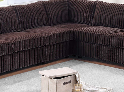 L-Shaped Sectional Set For Living Room