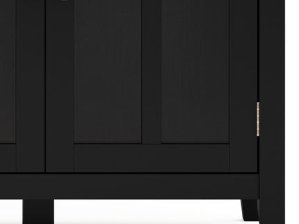 Artisan - Handcrafted Wide 4 Door Storage Cabinet