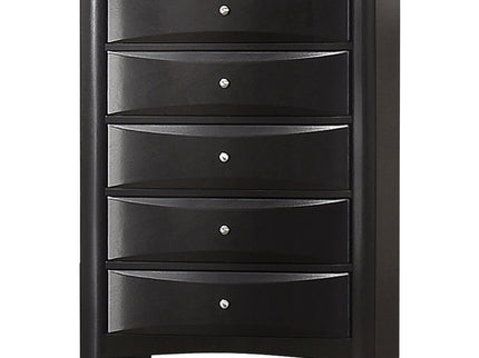 Palamino - 5 Drawer Bedroom Chest - Black