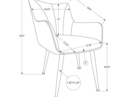 Upholstered Side Dining Chair (Set of 2)