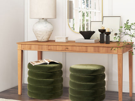 Fuji - Oversized Round Storage Ottoman