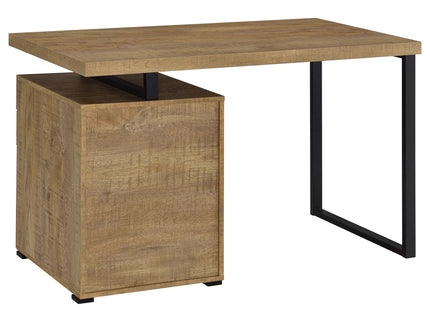 Trowbridge - 3 Drawer Office Desk - Mango Color