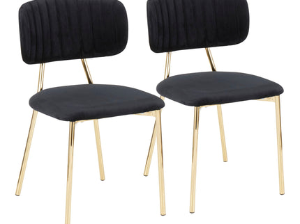 Bouton - Contemporary / Glam Chair (Set of 2)