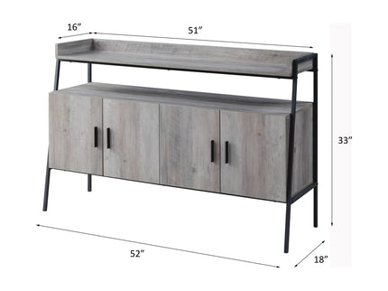 Samiya - TV Stand - Gray