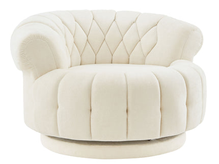 Round Swivel Accent Chair With Rotation