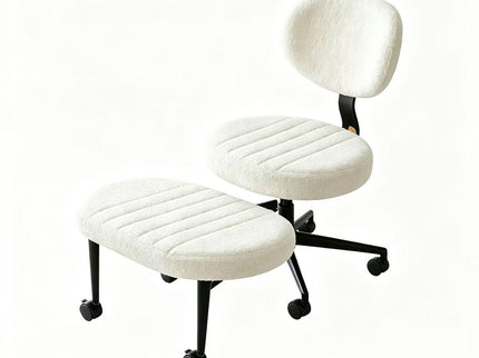 Ergonomic Cross Legged Office Chair With Back Support