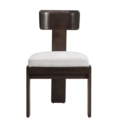 Upholstered Dining Fabric Side Chairs (Set of 2)