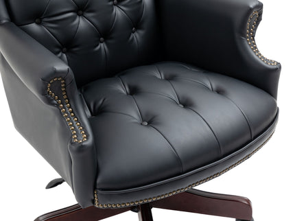 Executive Office Chair, High Back Reclining Comfortable Desk Chair With Smooth Glide Caster Wheels