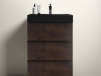 Black / 24''W x 18''D x 37''H
