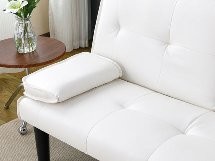 Sofa Bed With Foldable Design And Cup Holder