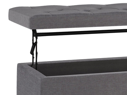 Hamilton - Upholstered Lift Top Rectangular Storage Ottoman