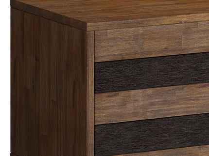 Clarkson - Low TV Stand - Rustic Natural Aged Brown