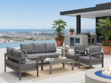 Outdoor Patio Set, All-Weather & Thick Cushions