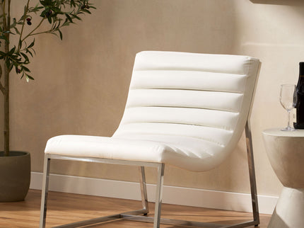 Wilmouth - Roll Occasional Chair - White