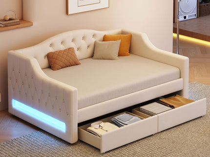 Daybed With LED Belt
