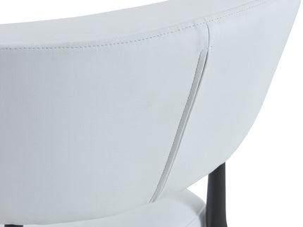 Minimalist Ergonomic Dining Chair With Curved Backres (Set of 4)