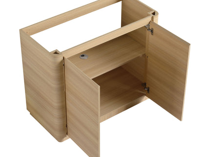 Freestanding Bathroom Vanity With Sink & 2 Soft Close Doors