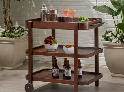 Home Selleck - Bar Cart - Mahogany