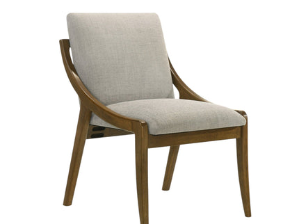 Danzel - Side Chair (Set of 2) - Gray / Oak
