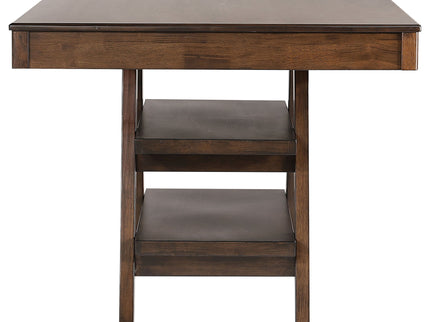 Ferrara - 2 Drawer Counter Height Table - Walnut