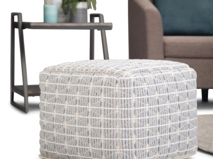 Noreen - Upholstered Square Pouf