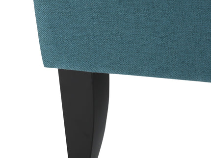 Serenada - Upholstered Fabric Club Chair With Nailhead Trim And Tapered Birch Legs