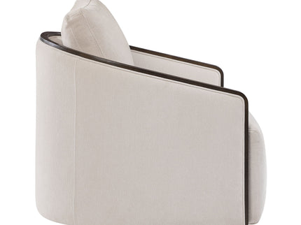 Lenora - Accent Chair With Swivel - Beige