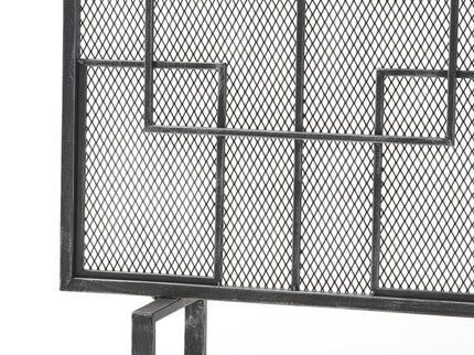 Dorothy - Modern Single Panel Iron Fire Screen