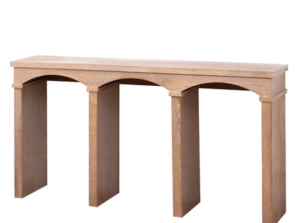 Archway Console Table - Antique Natural / Light Natural / Natural