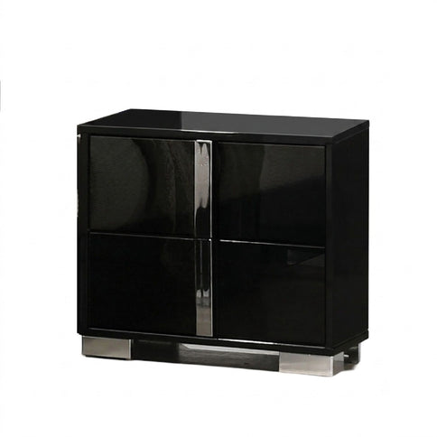 Nightstand With Vertical Handles