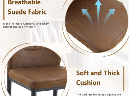 Dining Chairs With Shell Pattern, Comfort And Style