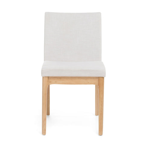 Contemporary Dining Chair SetWith Upholstered Fabric