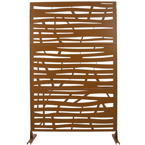 Outdoor & Indoor Privacy Screen Metal Privacy Screen