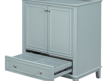 Modern Bathroom Vanity Base Only With Doors And Drawer